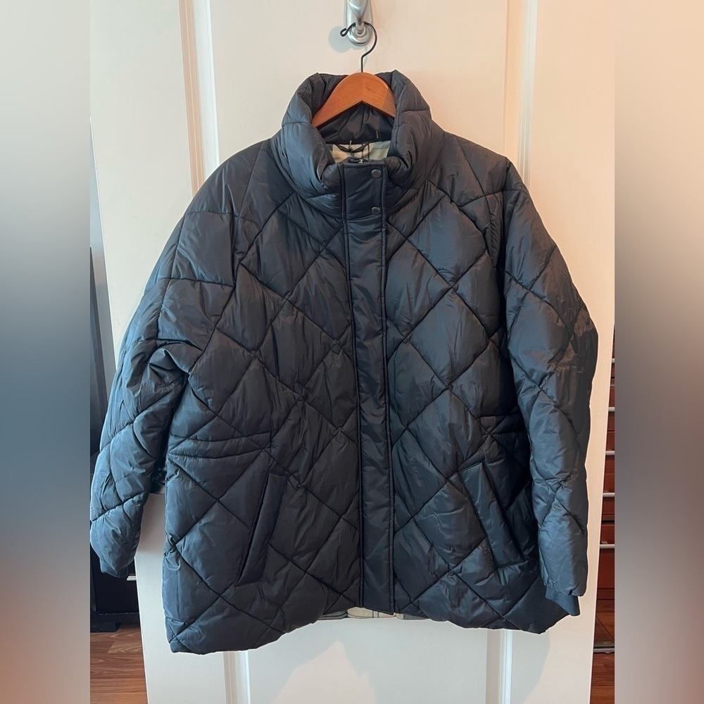 Barbour Hoxa Plus Size Quilted Jacket Size 2X Coat